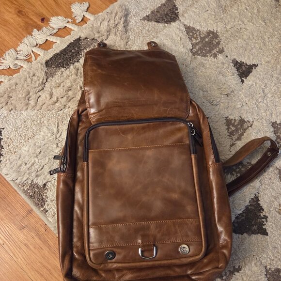 Leather Backpack - Picture 3 of 3